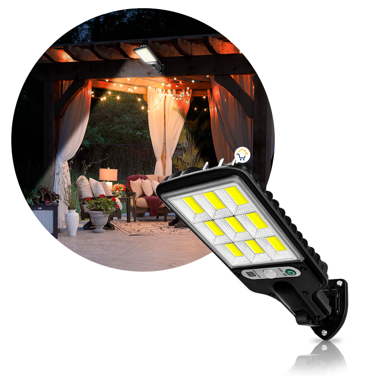 Lampara Exterior Emergencia JX616E